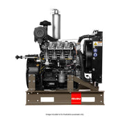 Isuzu engine on a white background
